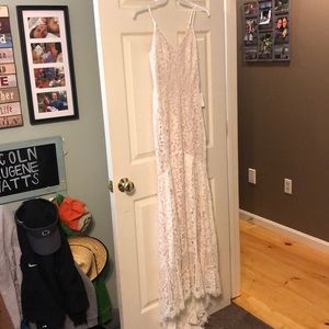 Beautiful boho white dress
